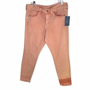 NWT Peach Ombre stretch Denim